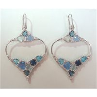 Ohrringe Dame in Silber 461-D199